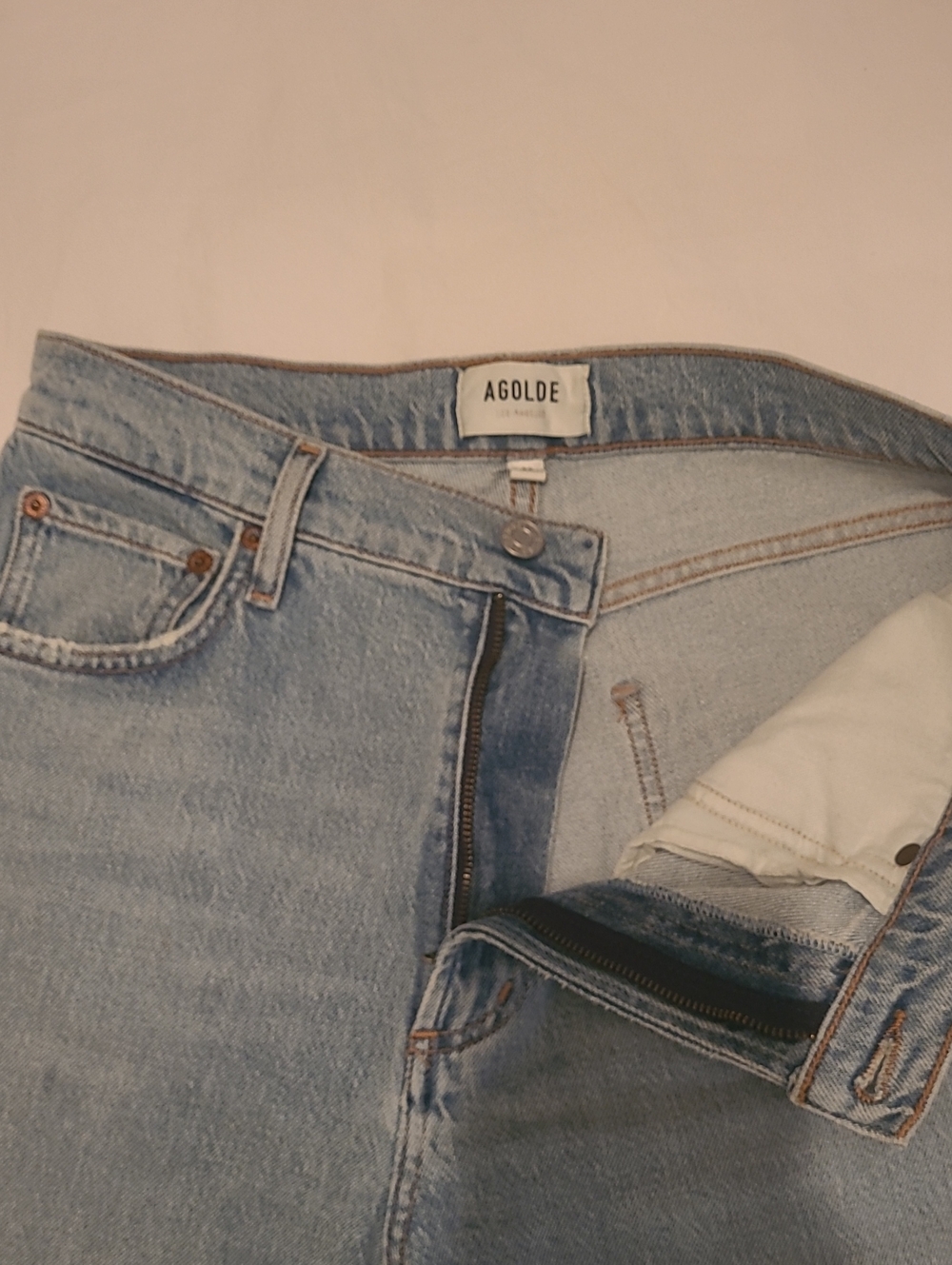AGOLDE REN JEAN size 28 - Picture 7 of 7
